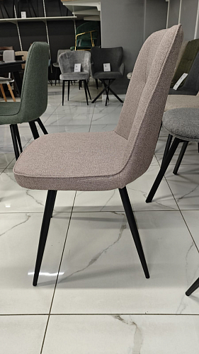 Стул на металлокаркасе Texas 3 поворотный синий / черный из шоурума 12